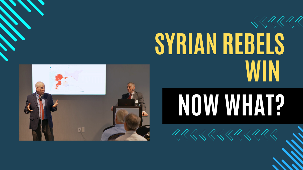 Syrian Rebels Win - Now What?