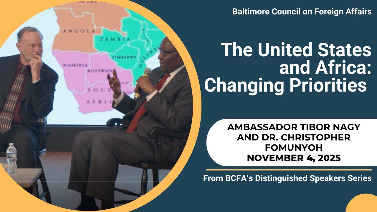 The United States and Africa: Changing Priorities